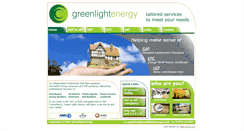 Desktop Screenshot of greenlightenergy.co.uk
